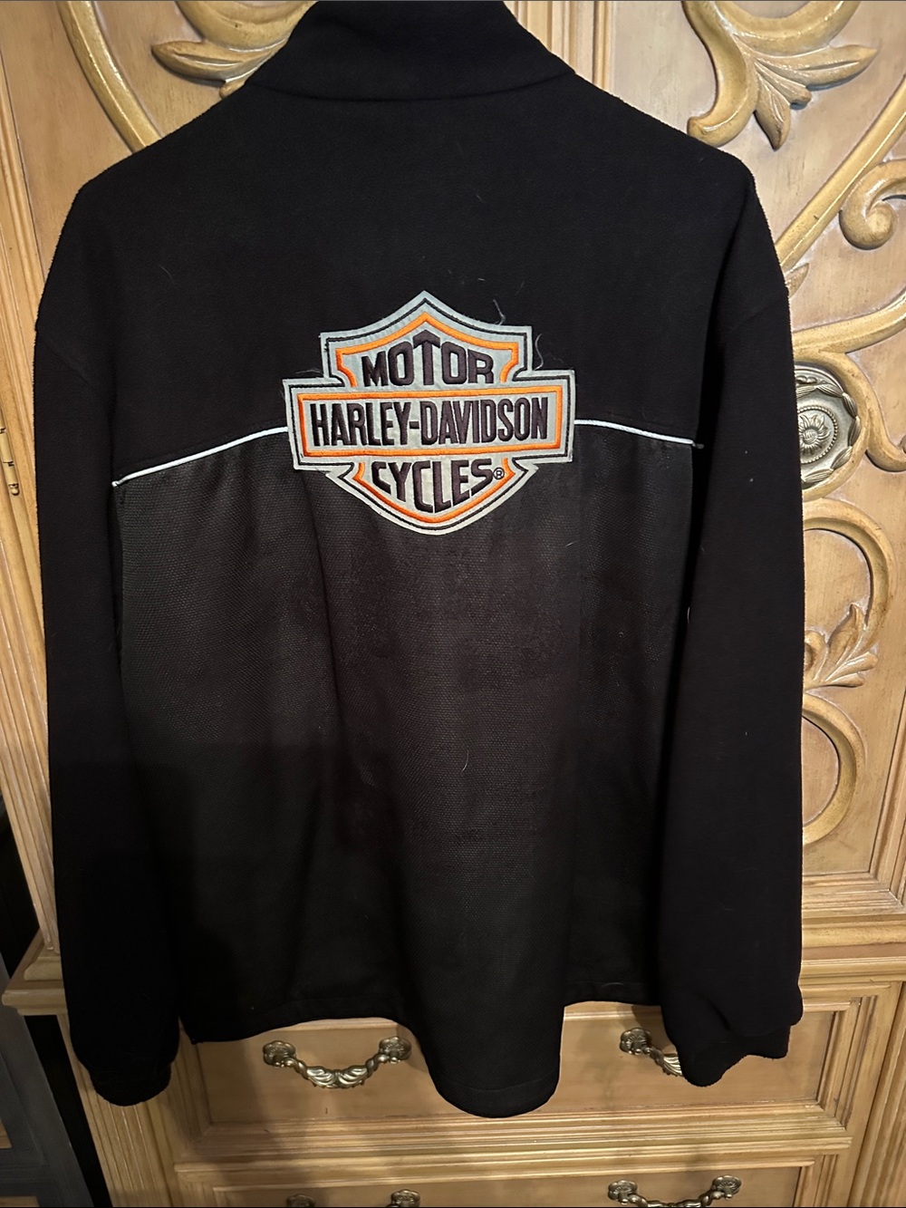 Black Men’s Instructor Rider Jacket - Picture 3 of 4